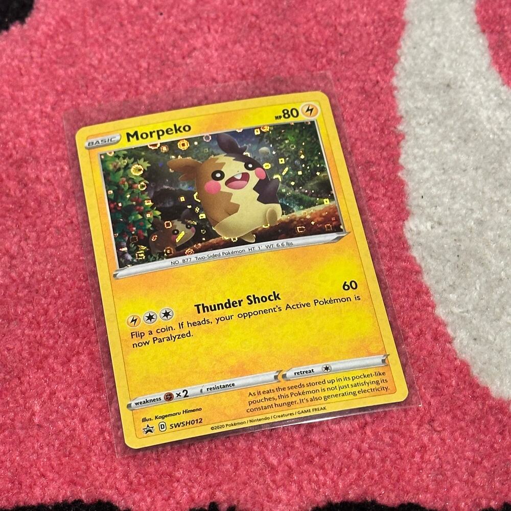 Morpeko #SWSH012 – Pokémon Promo [Holo] – As Pictured
